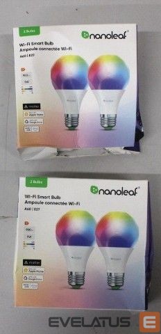 LED bulb Nanoleaf SALE OUT. Essentials Smart A60 Bulb E27 Matter WiFi 9W 900Lm RGBCW 2700-6500K, 2pcs pack | Essentials Smart A60 Bulb Matter WiFi 900Lm 2700-6500K, 2pcs pack | E27 | 9 W | RGBCW | DAMAGED PACKAGING
