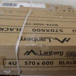 Other goods Lanberg  SALE OUT.  Rack cabinet 19" wall-mounted 4U 600 fast assembly (flat pack), black | SALE OUT.  Rack cabinet 19" wall-mounted 4U 600 fast assembly (flat pack) | WFFA-5604-10B | Black | DAMAGED PACKAGING, UNPACKED 