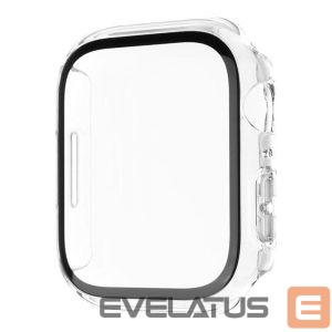 Back panel cover fixed  |  | Apple | Watch 44mm | Polycarbonate | Clear | Full frame coverage; Rounded edges; 100% transparent | Screen protector 