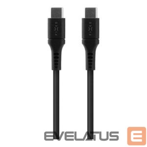 Controller fixed  | Liquid Silicone Cable USB-C/USB-C, 1.2m, 60W | FIXDLS-CC12-BK 