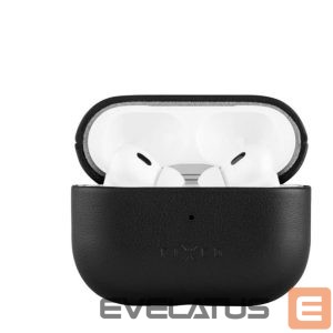 Headphone case fixed  | Earbuds Case with MagSafe Support | Apple AirPods Pro 2/Pro 2 (USB-C) | Black | Leather 