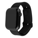 Strap fixed  | Sporty Strap Set for Apple Watch 42/44/45mm | 170-235 mm | Black | Silicone 