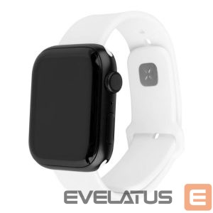 Strap fixed  | Sporty Strap Set for Apple Watch Ultra 49mm | 180-250 mm | White | Silicone 
