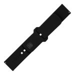 Strap fixed  | Sporty Strap Set with Quick Release 22mm for smartwatch | 160-235 mm | Black | Silicone 