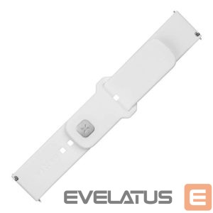 Strap fixed  | Sporty Strap Set with Quick Release 22mm for smartwatch | 160-235 mm | White | Silicone 