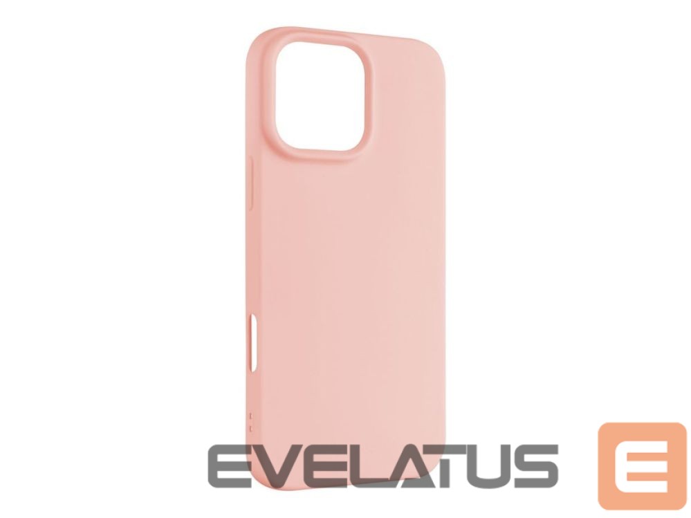 Back panel cover fixed Story | Back cover | Apple | iPhone 16 Pro Max | Rubberized | Pink