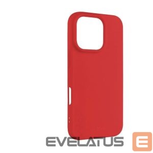 Back panel cover fixed  Story | Back cover | Apple | iPhone 16 Pro | Rubberized | Red 