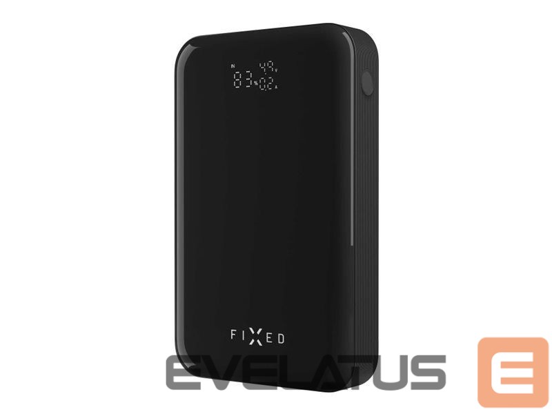 Power bank fixed | Zen 20 Pro with LCD display Power bank | FIXZENP-20-BK | 20000 mAh | Black