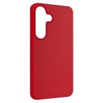 Back panel cover fixed  | Story | Back Cover | Samsung | Galaxy S25 | Rubber | Red 