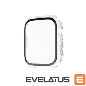 Strap fixed  | Pure protective case with tempered glass for Apple Watch 10 42mm | Clear 