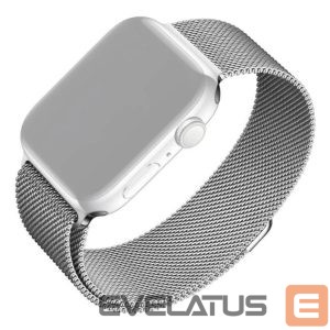 Strap fixed  | Mesh Strap for Apple Watch 42/44/45/46/49mm | Silver 