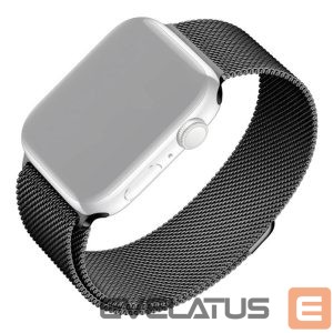 Back panel cover fixed  | Mesh Strap for Apple Watch 42/44/45/46/49mm | 42 mm, 44 mm, 45 mm, 46 mm, 49 mm | Black 