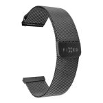 Strap fixed  | Mesh Strap with Quick Release 20mm for Smartwatch | Black 