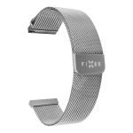 Strap fixed  | Mesh Strap with Quick Release 22mm for Smartwatch | Silver 