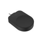 Back panel cover fixed  USB-C Charging Adapter for Samsung Galaxy Watch compatible with Powerstation Uni | Black 