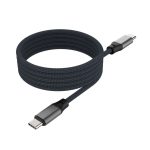 Cable fixed  | Magnetic Braided Cable USB-C/USB-C, USB 2.0, Gray | FIXDBM-CC12-GR 