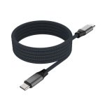 Cable fixed  | Magnetic Braided Cable USB-C/USB-C, USB 2.0, Gray | FIXDBM-CC2-GR 