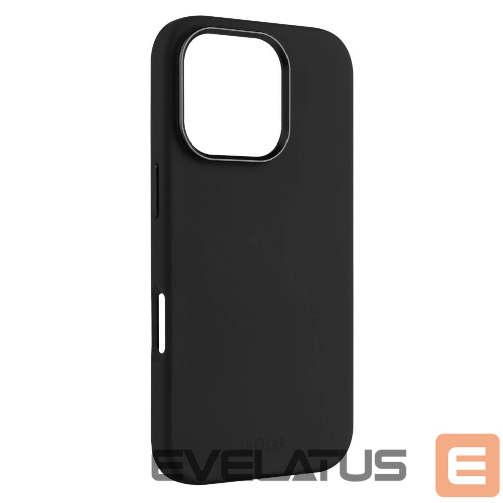 Back panel cover fixed Back cover | Apple | iPhone 17 Pro | Liquid silicon | Black | MagFlow
