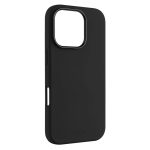 Back panel cover fixed  Back cover | Apple | iPhone 17 Pro Max | Liquid silicon | Black | MagFlow 