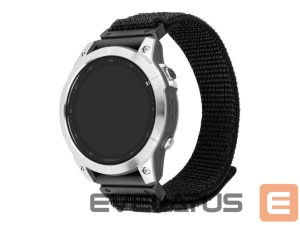 Strap fixed  | Sporty Strap for Garmin QuickFit 26mm | 160-210 | Black | Nylon 