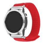 Strap fixed  | Sporty Strap for Garmin QuickFit 22mm | 160-210 mm | Red | Nylon 