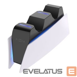 Controller fixed  Dual Charger Stand for PS5 Wireless Controller | FIXPS5-DCC-BW 