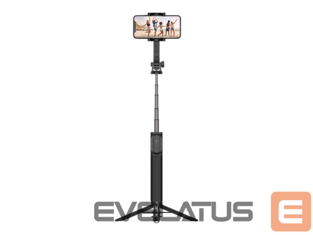 Selfie stick fixed | Selfie stick with tripod and wireless trigger | Snap XL | Bluetooth | Black | 113 cm | Aluminum alloy | 280 g