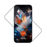 Back panel cover fixed  Screen protector | Apple | iPhone 17 Pro | Tempered glass | Black | Armor with Anti-dust applicator and AR layer 