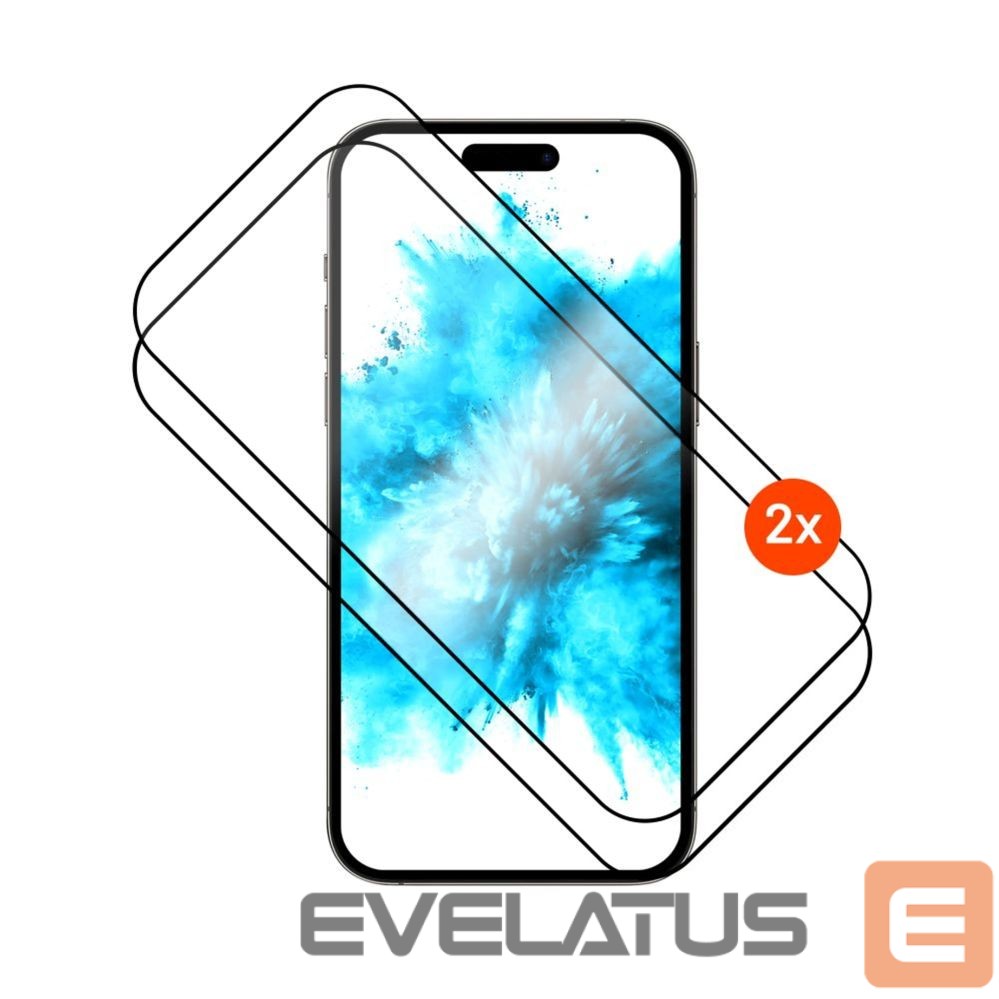 Back panel cover fixed Screen protector | Apple | iPhone 17 Pro Max | Glass | Black