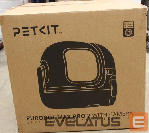 For livestock PETKIT SALE OUT. Automatic Cat Litter Box | Purobot Max Pro 2 | White | USED, DIRTY, MISSING INNER PACKAGING | 24 month(s)