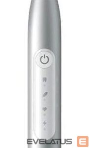 Toothbrush Oral-B  Pulsonic Slim Luxe 4000 Sonic | Electric Toothbrush | Rechargeable | For adults | Number of brush heads included 1 | Number of teeth brushing modes 3 | Platinum 