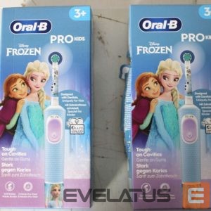 Toothbrush Oral-B  SALE OUT.  Vitality PRO Kids Frozen Electric Toothbrush, Blue |  Electric Toothbrush | Vitality PRO Kids Frozen | Warranty 24 month(s) | Rechargeable | For kids | Number of brush heads included 1 | Number of teeth brushing modes 2 | Blue | DAMAGED PACKAGING 