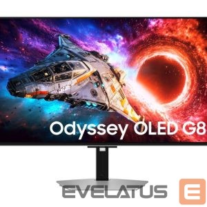 Monitor Samsung  LS32HG800SUXEN 32" Gaming Monitor Odyssey OLED G8 G80SH 3840x2160/16:9/300cd/m2/0.03ms, HDMI, DP, USB | 