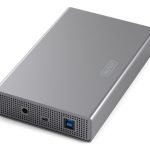 Hard drive case Digitus  USB 3.0 hard disk enclosure, 3.5", SATA, 16TB, aluminum | DA-71106-1 