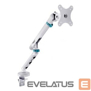 TV bracket Digitus  Desk Mount | Tilt, rotation, pivot | Single design monitor mount | 35 " | Maximum weight (capacity) 10 kg | White 