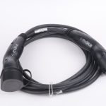 Accessory for electric vehicle EVAKA  EV Charging Cable Type 2-Type 2, 22 kW, 32 A, 5 x 6 mm2, 1 x 0.5 mm2, 7 m | ITGAM3872 | Black 