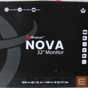 Monitor AROZZI  SALE OUT.  Nova 32" IPS, 180Hz, Computer Monitor - Black |  | Nova | 32 " | IPS | QHD | 16:9 | 180 Hz | 1 ms | 2560 x 1440 pixels | 300 cd/m² | HDMI ports quantity 2 | Black | Warranty 24 month(s) | DEMO 