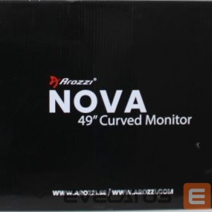 Monitor AROZZI  SALE OUT. |  | Nova | 49 " | VA | 32:9 | 165 Hz | 4 ms | 5120 x 1440 pixels | 350 cd/m² | HDMI ports quantity 2 | Black | Warranty 24 month(s) | DAMAGED PACKAGING, MISSING KEY, STICKERS AND USB-C CABLE 