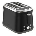 Toster TEFAL  Toaster | TT7208E0 Collection Retro | Power 850 W | Number of slots 2 | Housing material Stainless steel | Black 
