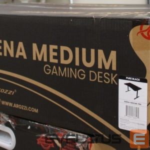Computer chairs / desks AROZZI  SALE OUT. |  | Gaming Desk | Arena Medium | Black | DAMAGED PACKAGING, SCRATCHED PARTS AND TABLE TOP | 24 month(s) 