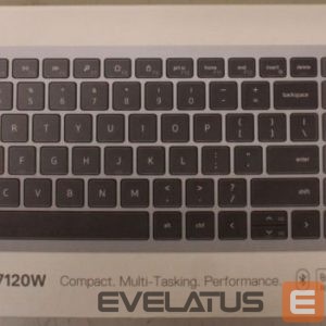 Computer keyboard Dell  SALE OUT.  Keyboard and Mouse KM7120W Wireless US/LT | SALE OUT.  Pro Plus KM7120W | Keyboard and Mouse Set | Wireless | Mouse included | Bluetooth | Wireless connection | Lithuanian | Titan Gray | DEMO, UNPACKED BATTERIES 