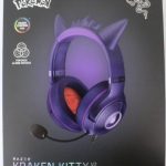 Wired headphones Razer  SALE OUT.  Kraken Kitty V2 Headset, Pokémon Gengar Ed. |  Headset | Kraken Kitty V2 | Yes | Wired | Over-ear | DEMO 