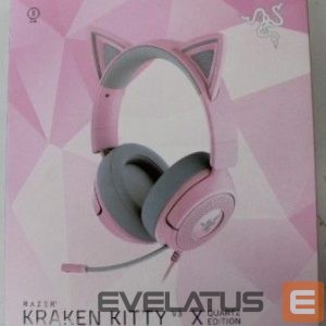 Wireless headphones Razer  SALE OUT.  Kraken Kitty V3 X Headset, Quartz | SALE OUT.  Gaming Headset | Kraken Kitty V3 X | Wired | Over-Ear | Microphone | Quartz | DEMO | Warranty 24 month(s) 