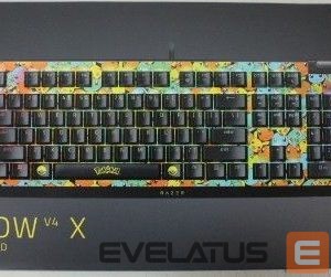 Computer keyboard Razer  SALE OUT. SALE OUT.  BlackWidow V4 X | Mechanical Gaming Keyboard | Wired | US | Green Mechanical Switches | Pokémon Edition | DEMO 