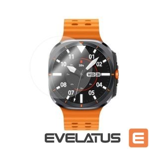 Strap fixed  | Protective Tempered Glass for smartwatch Samsung Galaxy Watch Ultra, 2pcs | Clear 