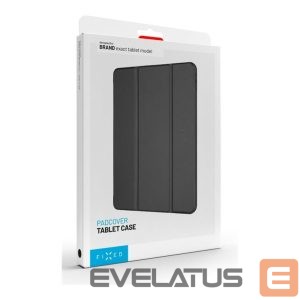 Back panel cover fixed  Padcover | Tablet Case | Apple | iPad Air 13"(2024-2026) | Artificial leather/TPU | Black 
