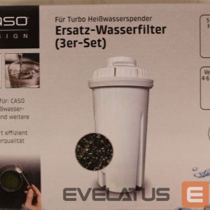 Accessories and filters Caso  SALE OUT.  Spare filter for Turbo-hot water dispenser, 3 filters |  Spare filter for Turbo-hot water dispenser, 3pcs | DAMAGED PACKAGING 
