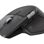 Computer mouse Logitech  MX Master 4 for Business Mouse - Wireless + Bluetooth, 8000 DPI, Space Black 