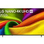 TV LG  NANO 4K AI TV | 85NU800B3LA | 85 | Smart TV | webOS | UHD | Black 