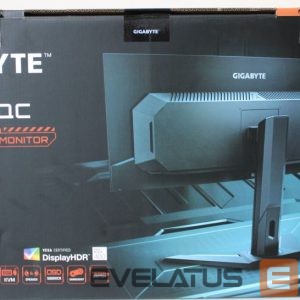 Monitor Gigabyte  SALE OUT.  MONITOR 34" MO34WQC EK | SALE OUT. MO34WQC EK1 | 34 " | OLED | WQHD | 175 Hz | 0.03 ms | 3440 x 1440 pixels | 250 cd/m² | HDMI ports quantity 2 | Warranty 36 month(s) | DAMAGED PACKAGING, DEMO 